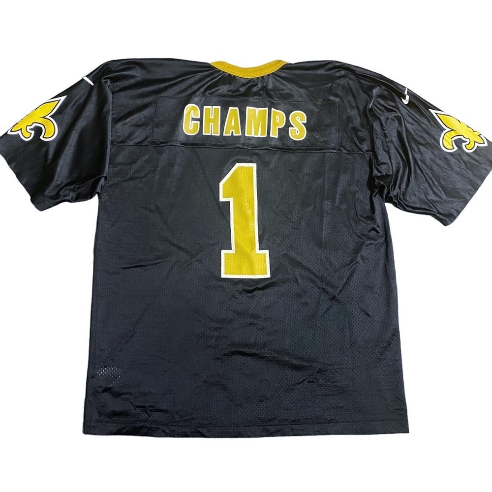 Nike Team NFL 2010 Super Bowl Champions New Orleans Saints Champs No. 1 Jersey